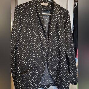 Women's Black Blazer Jacket Size Large Elodie Jacket Large